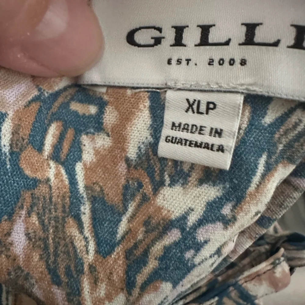 Gilli Blue and Pink Patterned Dress Size XLP - Picture 7 of 7